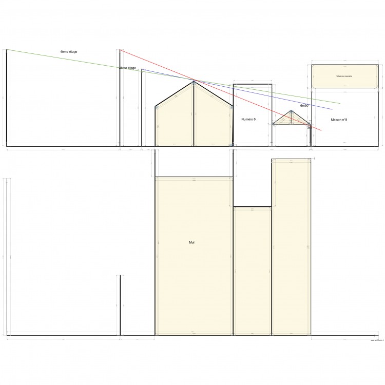 Clos 105 Prises de vue. Plan de 0 pièce et 0 m2