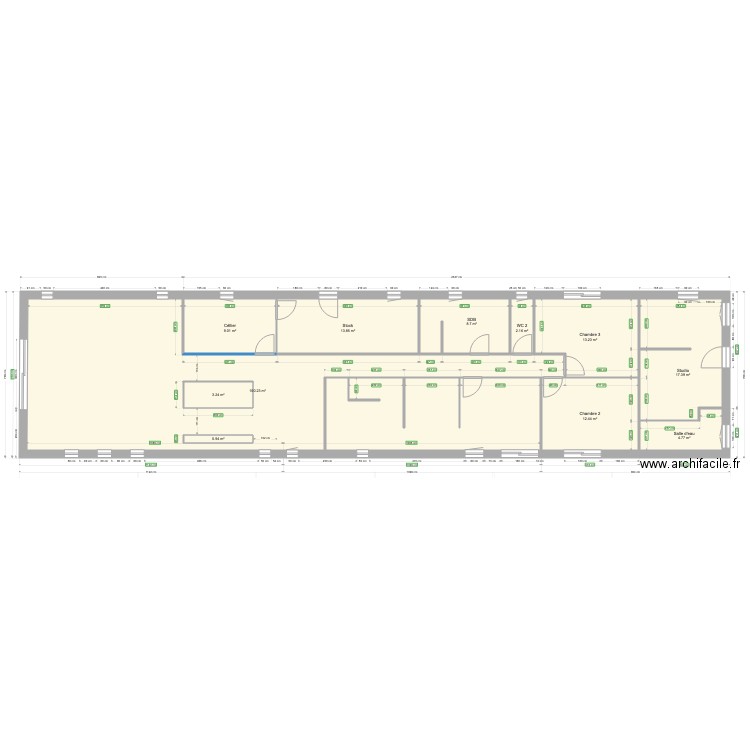 Loft Montardon BIs. Plan de 0 pièce et 0 m2