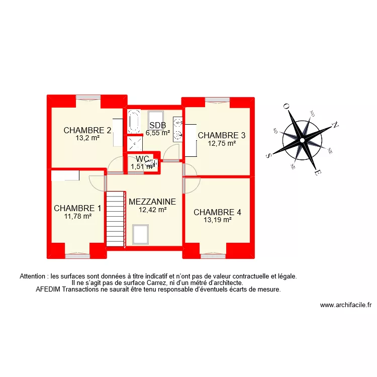 BI 11314 ETAGE. Plan de BI 11314 ETAGE. Plan de