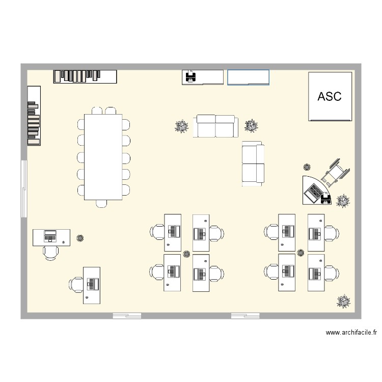 Plan de réaménagement. Plan de 0 pièce et 0 m2