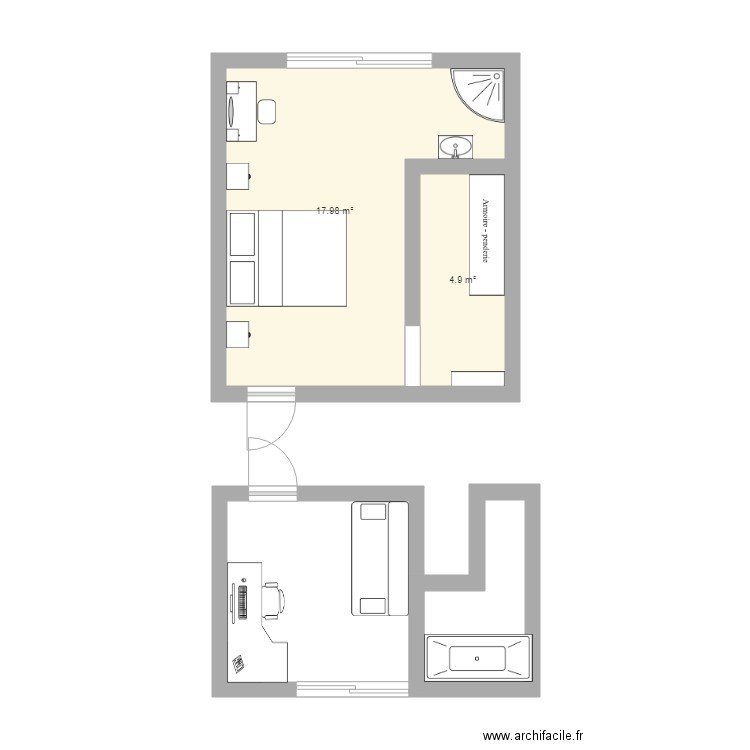 Maison Maman. Plan de 0 pièce et 0 m2