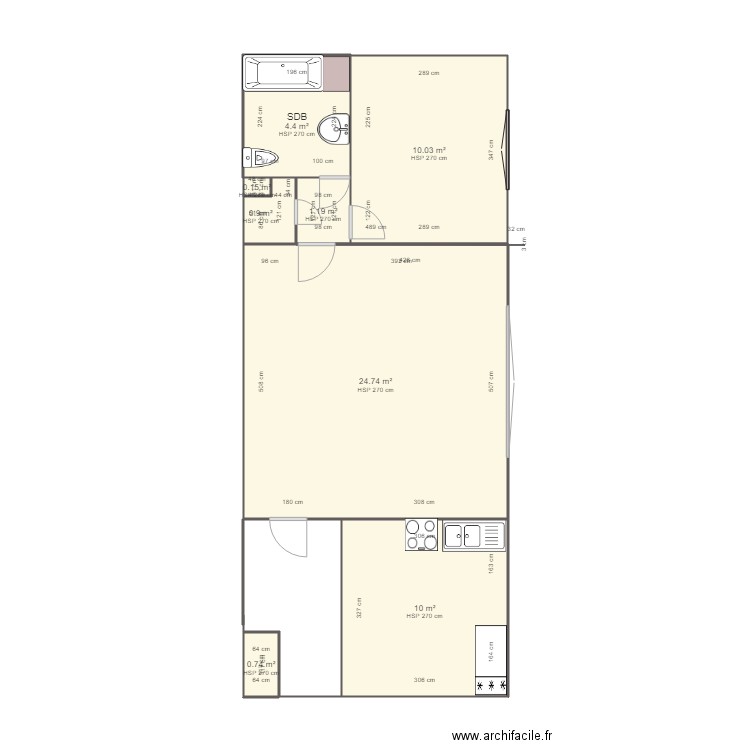 vignoble 9. Plan de 0 pièce et 0 m2