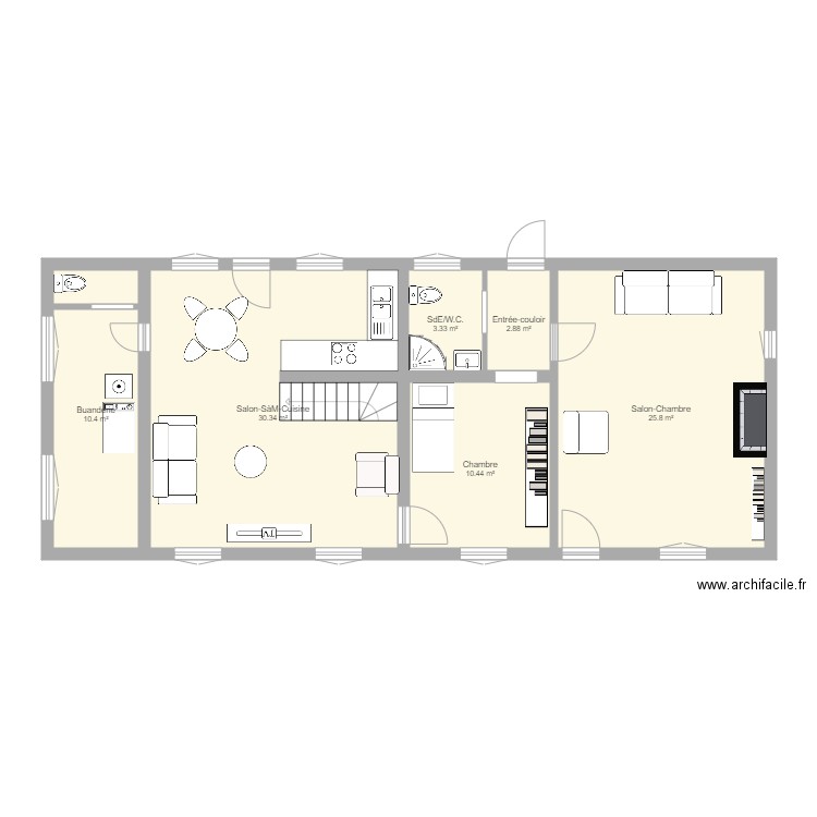 Melleroy 1. Plan de 0 pièce et 0 m2