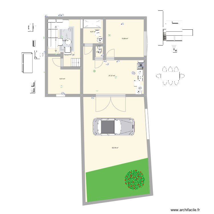 Villefranche cotation ok test . Plan de 0 pièce et 0 m2 Villefranche cotation ok test . Plan de 0 pièce et 0 m2
