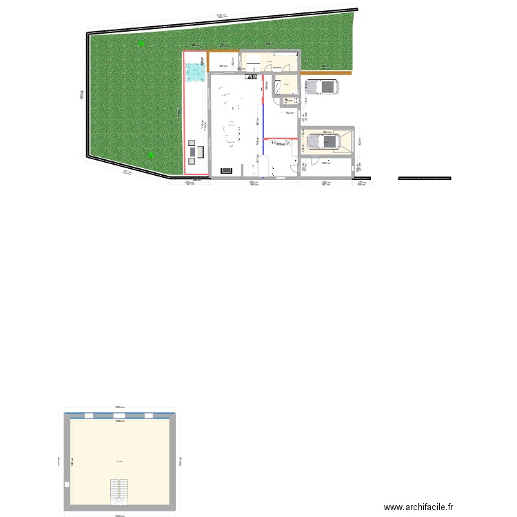 maxz. Plan de 4 pièces et 36 m2