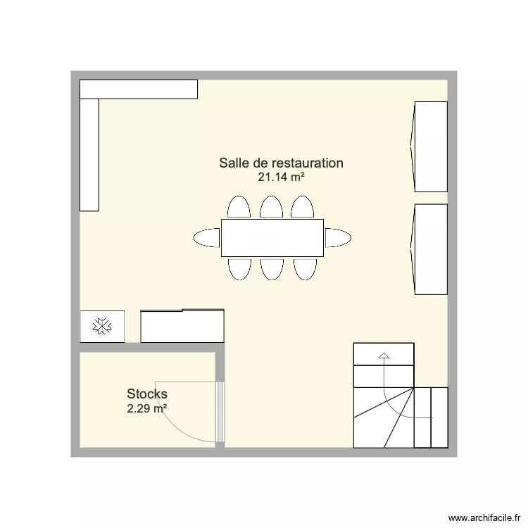 Plan Victoria Gliss Etage 1. Plan de 