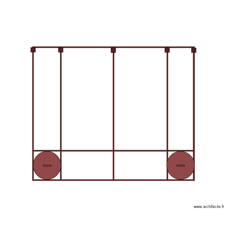 abri. Plan de 0 pièce et 0 m2