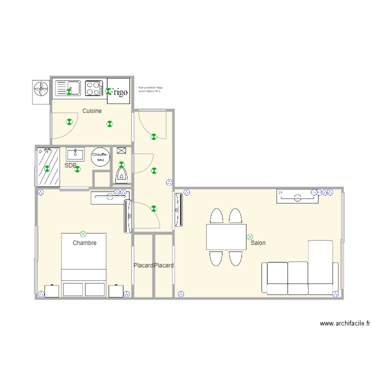 Chantier Aix. Plan de 0 pièce et 0 m2
