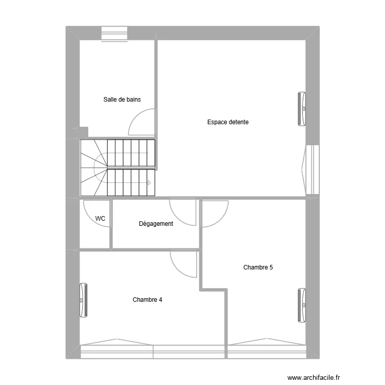 Vincent Viala Niveau 3 projet. Plan de 7 et 62 m² Vincent Viala Niveau 3 projet. Plan de 7 et 62 m²