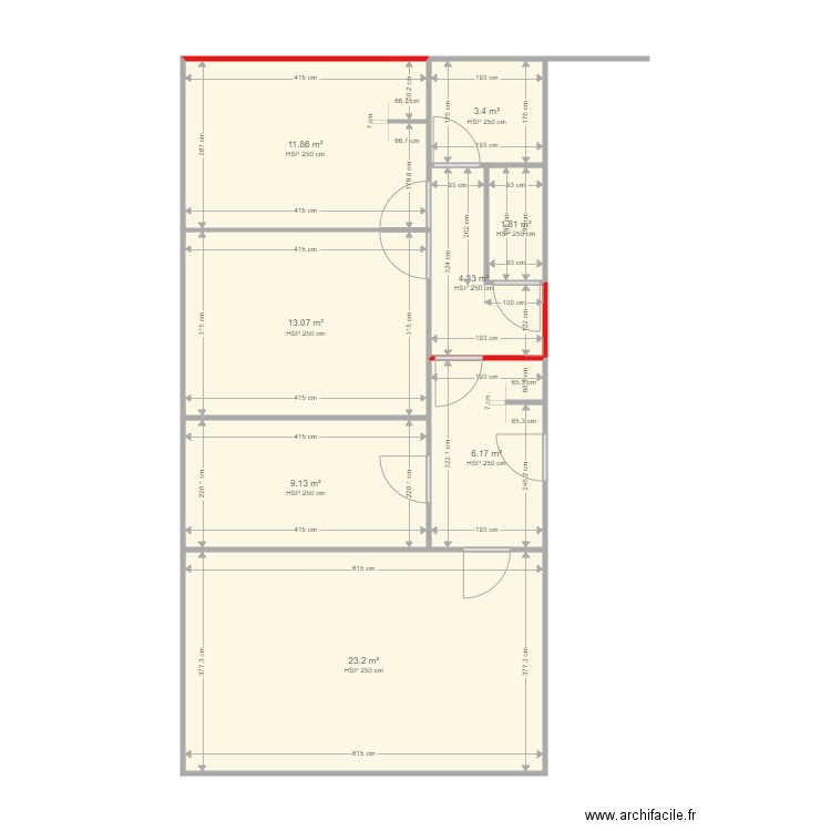 FONCIA EV B04. Plan de 0 pièce et 0 m2