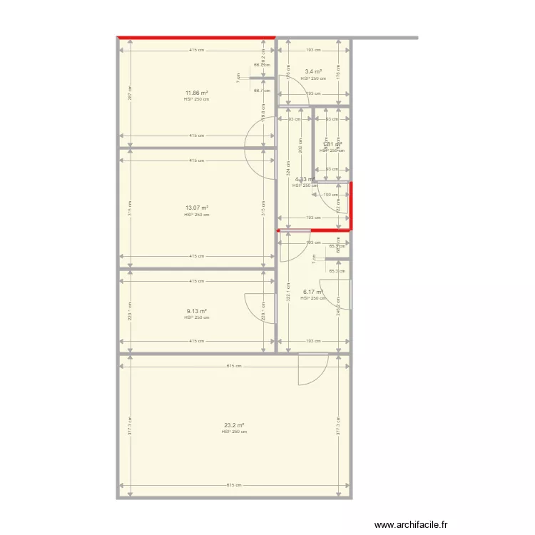 FONCIA EV B04. Plan de 