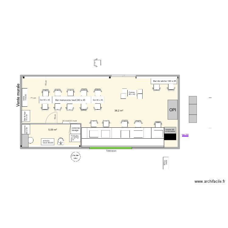 NB9 2023 V final 1. Plan de 2 pièces et 41 m2