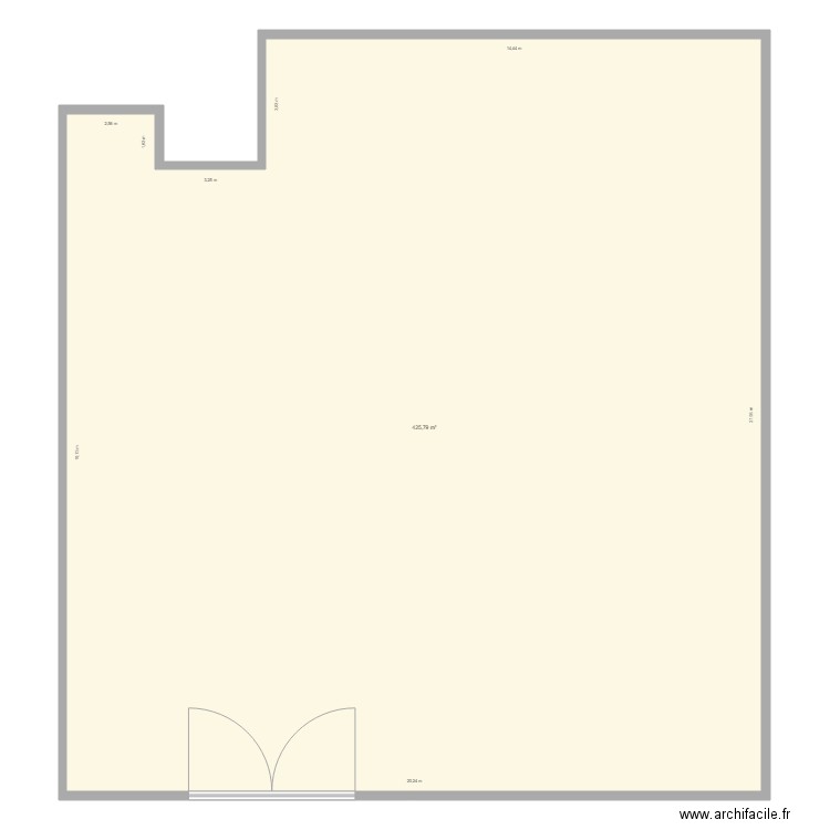 Dépôt Vêtement. Plan de 0 pièce et 0 m2