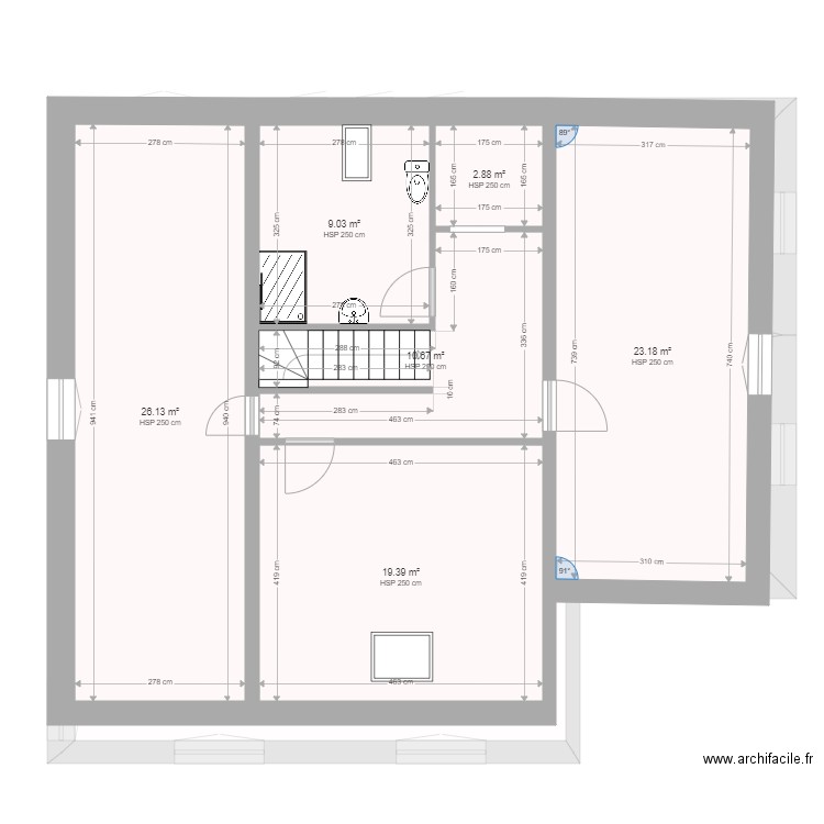 RAOBISON PERRIGNY ETAGE ESQUISSE. Plan de 0 pièce et 0 m2