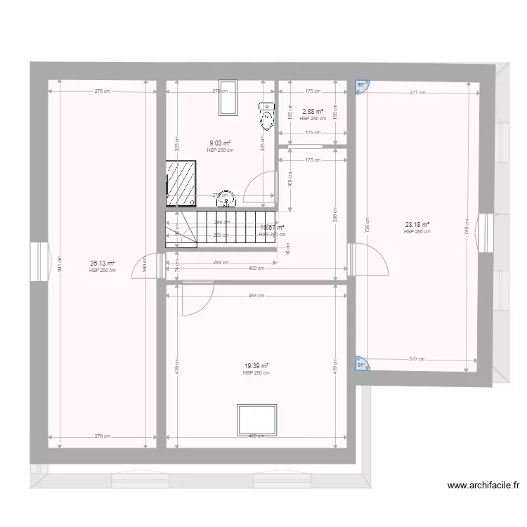 RAOBISON PERRIGNY ETAGE ESQUISSE. Plan de RAOBISON PERRIGNY ETAGE ESQUISSE. Plan de