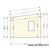 plan facade sud