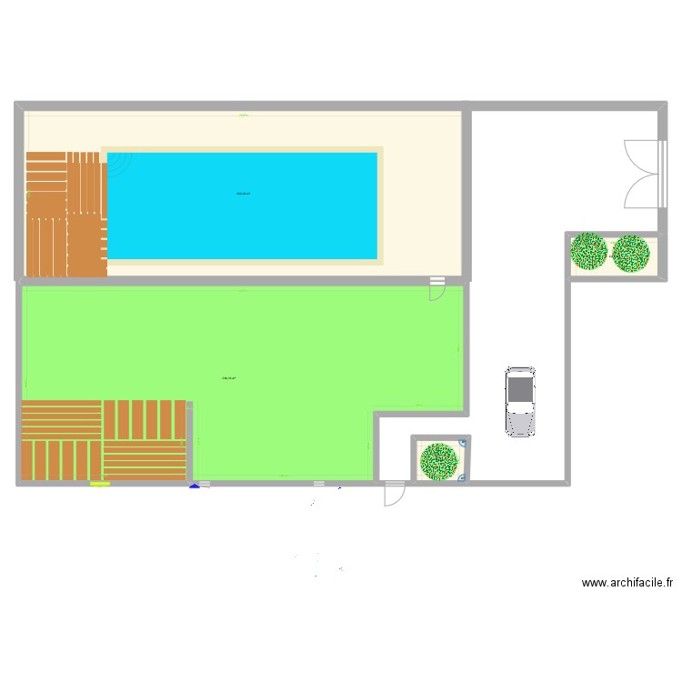 COCON 3 STE MARIE VOO4. Plan de 4 pièces et 435 m2