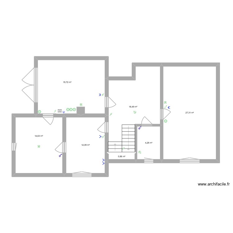 cave. Plan de 0 pièce et 0 m2