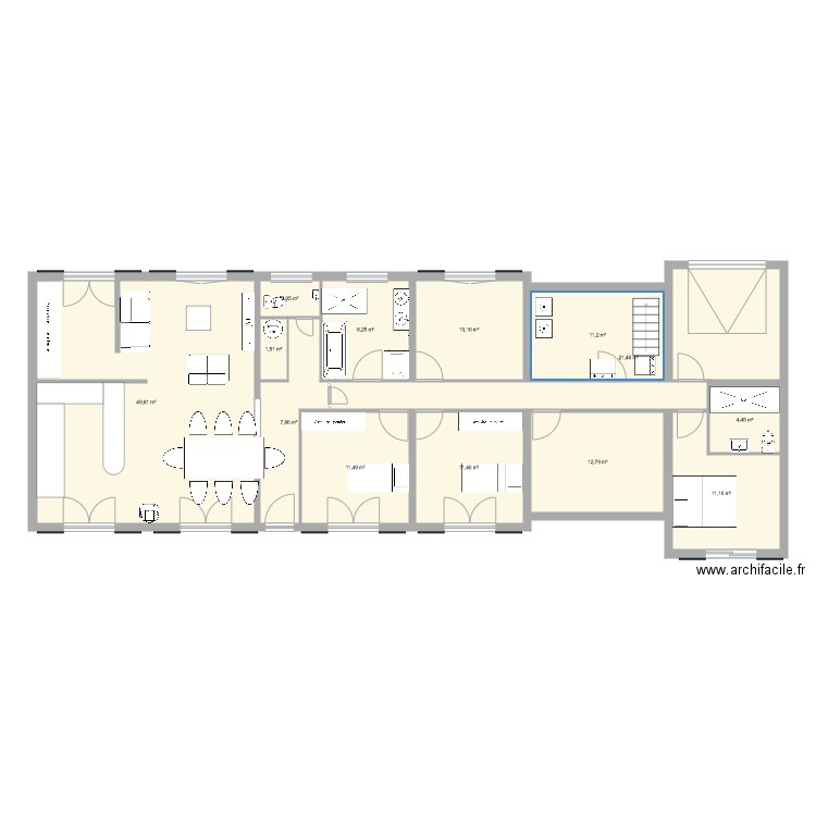 perso 2. Plan de 0 pièce et 0 m2