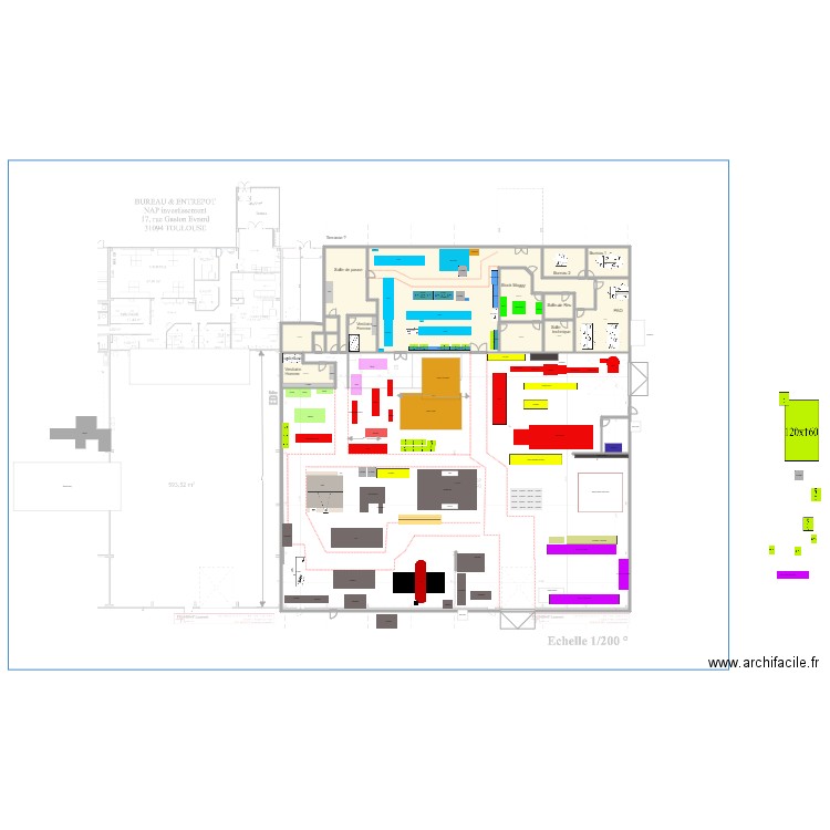 Atelier V11 Finition reunie. Plan de 0 pièce et 0 m2