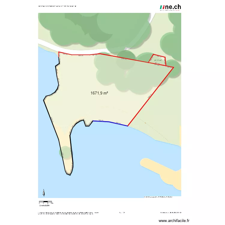 Dimenssions WAJ21. Plan de 