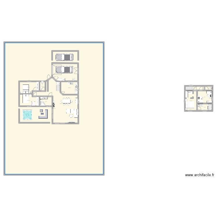 Maison Niort. Plan de 13 pièces et 825 m2