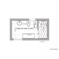 Plan sdb RIOCREUX apres travaux