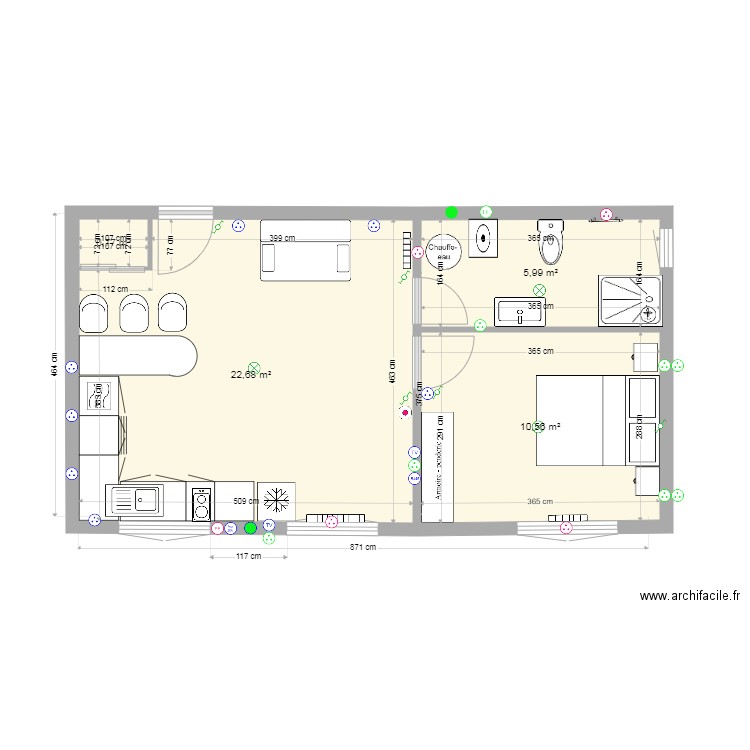 location tregunc etage. Plan de 0 pièce et 0 m2