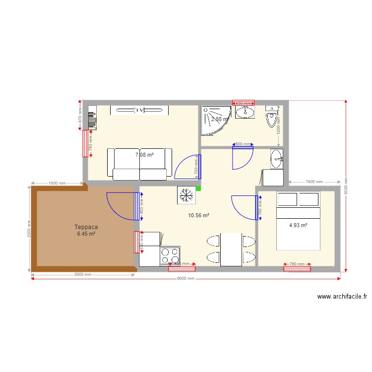 Ilinky final. Plan de 0 pièce et 0 m2