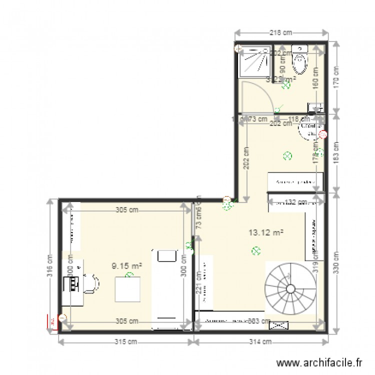 mezzanine007. Plan de 0 pièce et 0 m2