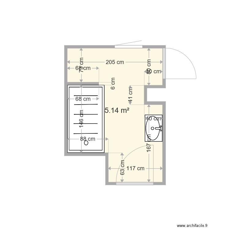 FEUTRY JEANNINE . Plan de 0 pièce et 0 m2