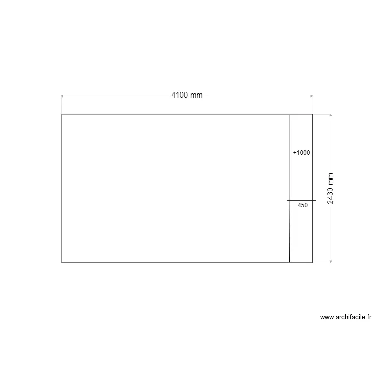 AUVIGNE. Plan de 