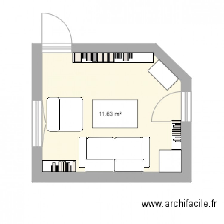 salle de repos . Plan de 0 pièce et 0 m2