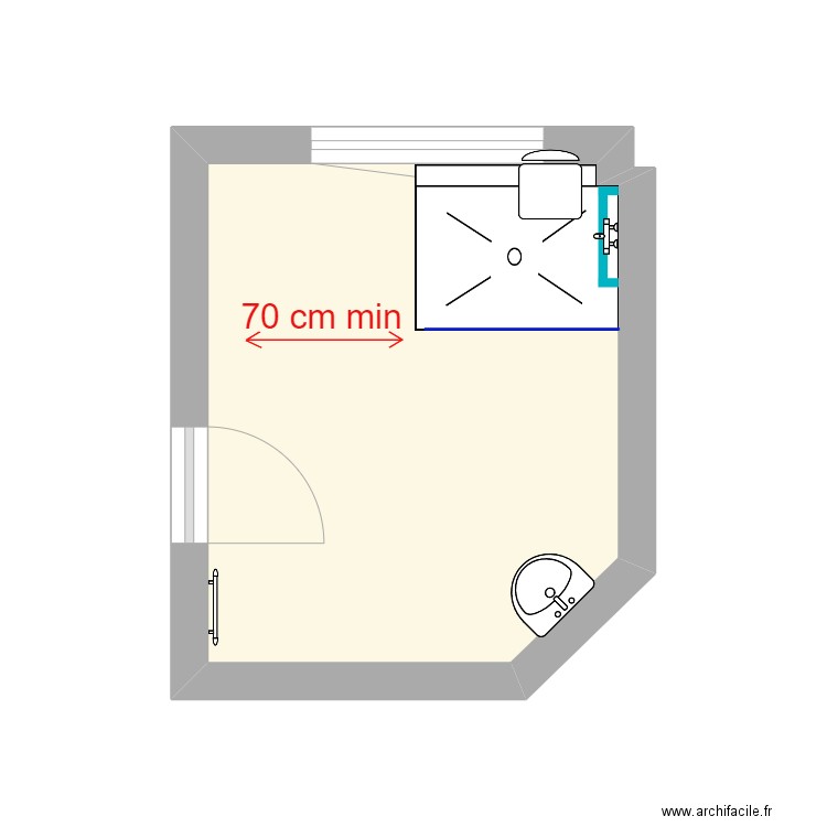 WILHELM 2 ECKWERSHEIM . Plan de 1 pièce et 9 m2