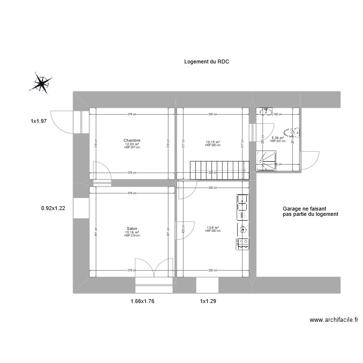 MARCOUX. Plan de 0 pièce et 0 m2