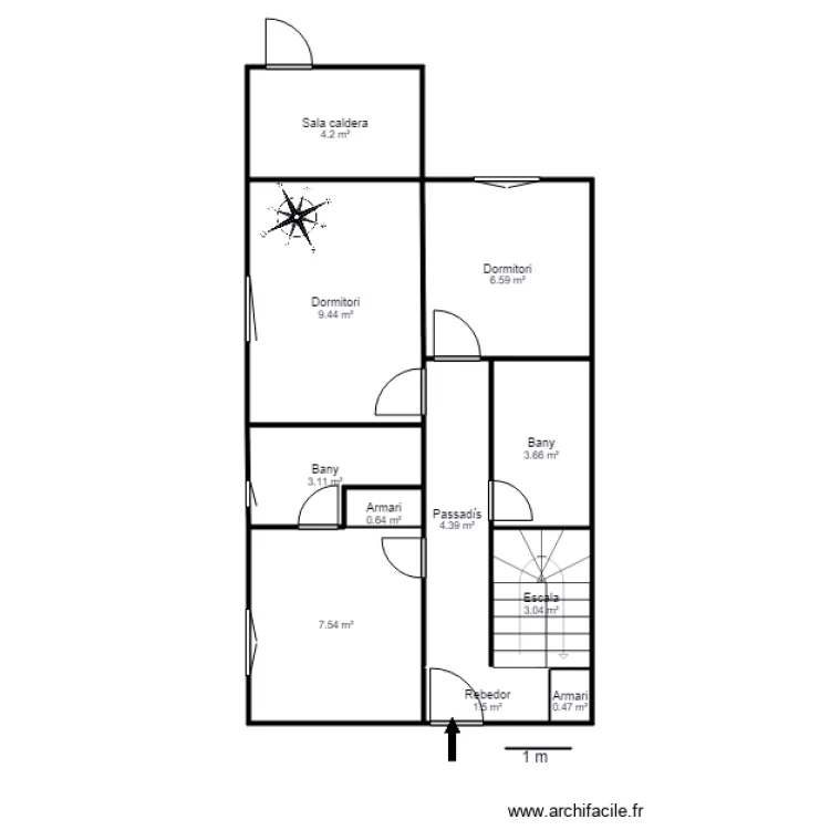 URB ST MIQUEL ENGOLASTER CASA 17. Plan de URB ST MIQUEL ENGOLASTER CASA 17. Plan de