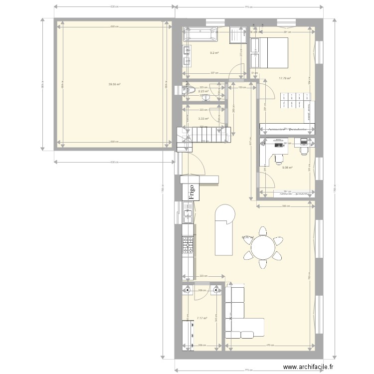 couloume4. Plan de 0 pièce et 0 m2