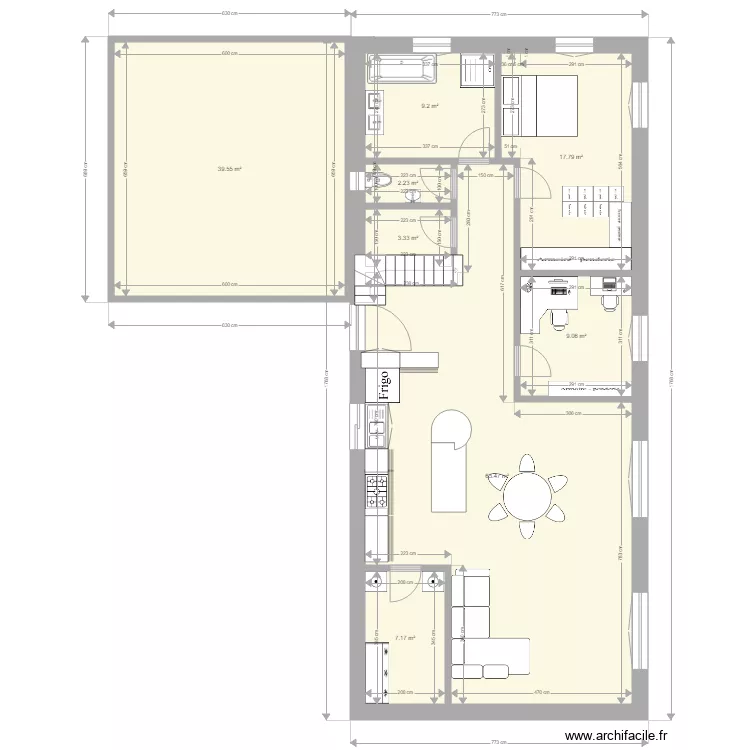 couloume4. Plan de couloume4. Plan de