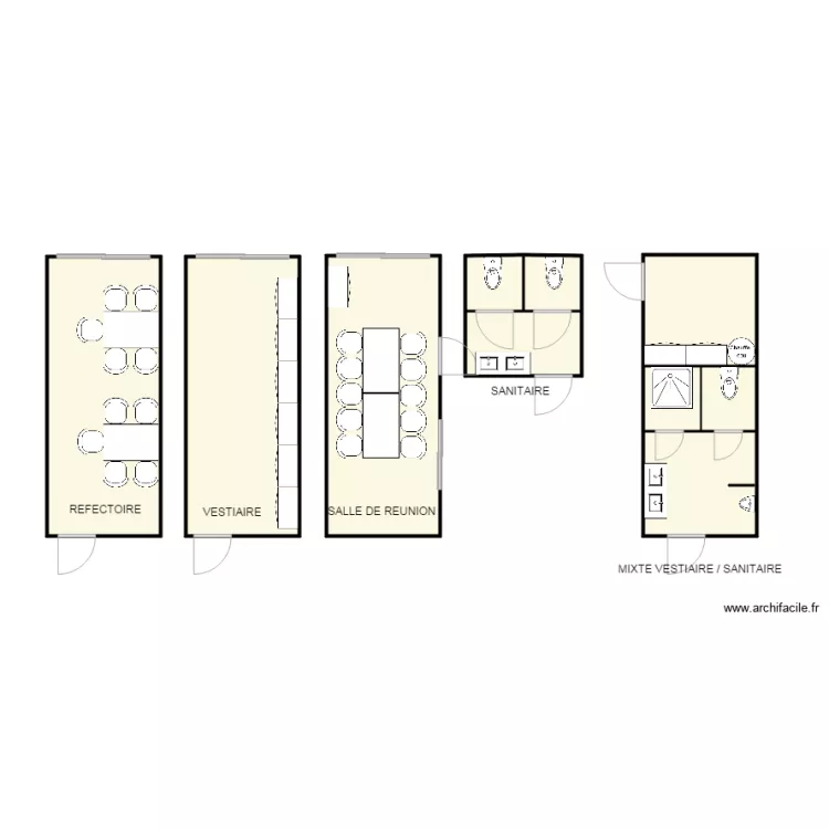 RUIZ BTP JASSIAN. Plan de 