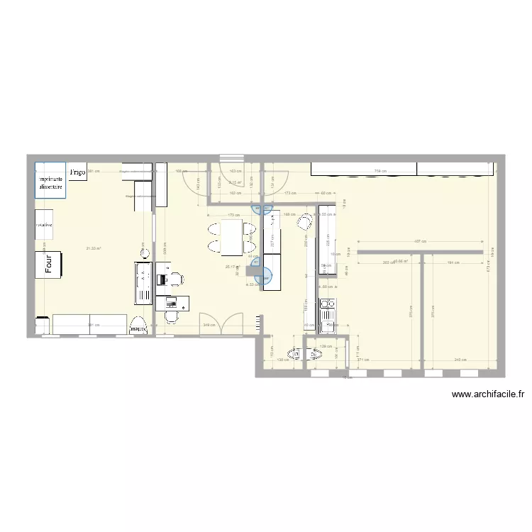 marion local. Plan de 