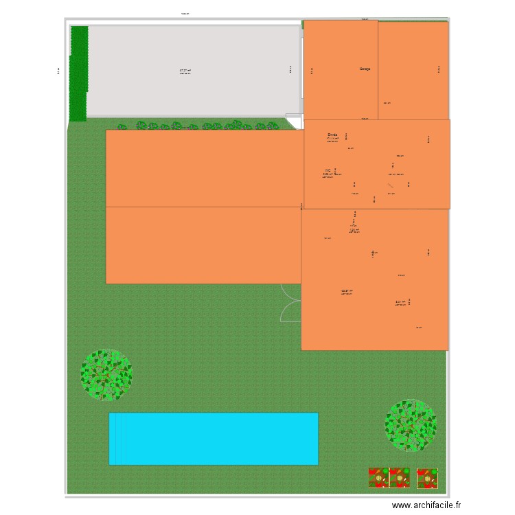 toiture. Plan de 0 pièce et 0 m2