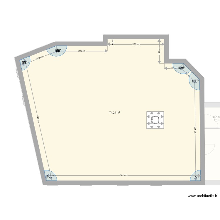 MAISON etage 2 VIDE. Plan de 0 pièce et 0 m2