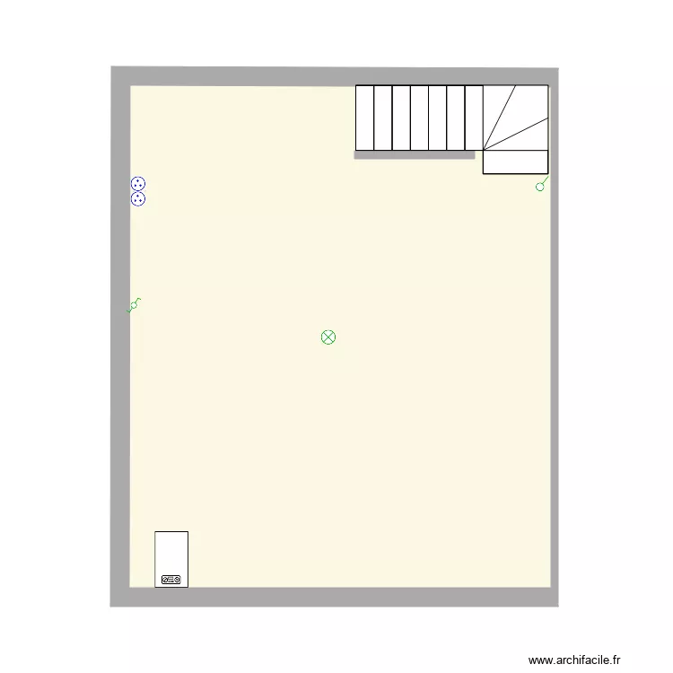 Bordeaux Cave. Plan de 