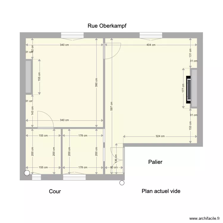 VIRGINIE 1. Plan de 