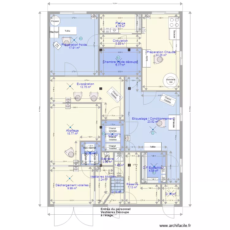 Biroc Brocquet 002. Plan de 
