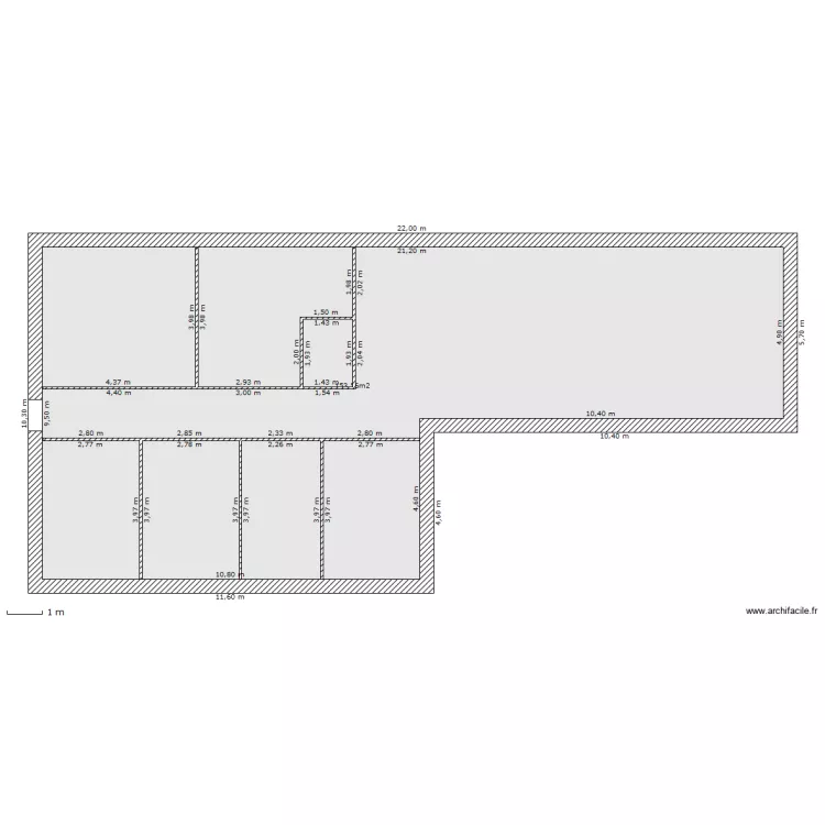 maison 1s. Plan de 