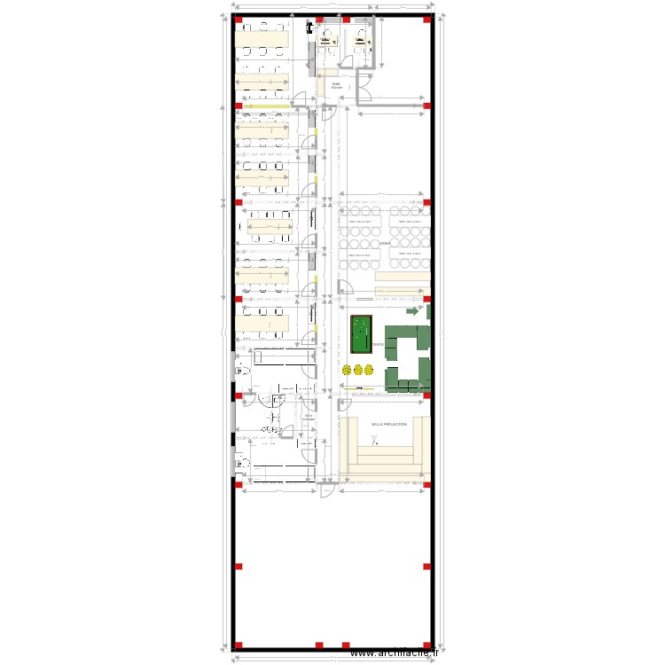R1 V1. Plan de 0 pièce et 0 m2