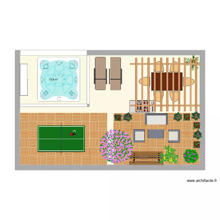 toit maison de r&ecirc;ve. Plan de 