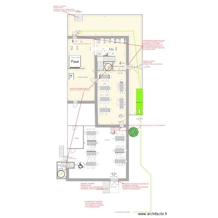 AQUATIK TRAVAUX. Plan de 7 pièces et 252 m2