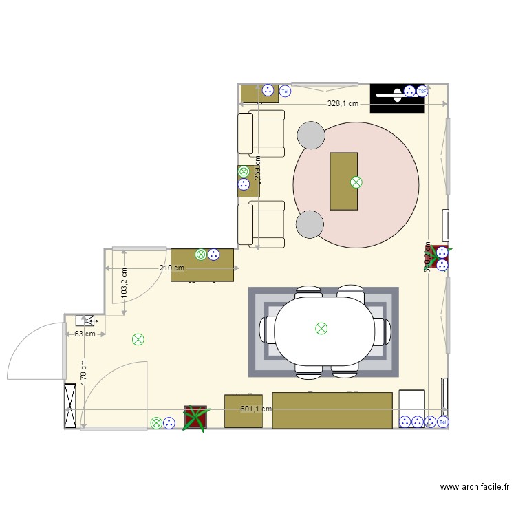 SALLE A MANGER. Plan de 0 pièce et 0 m2